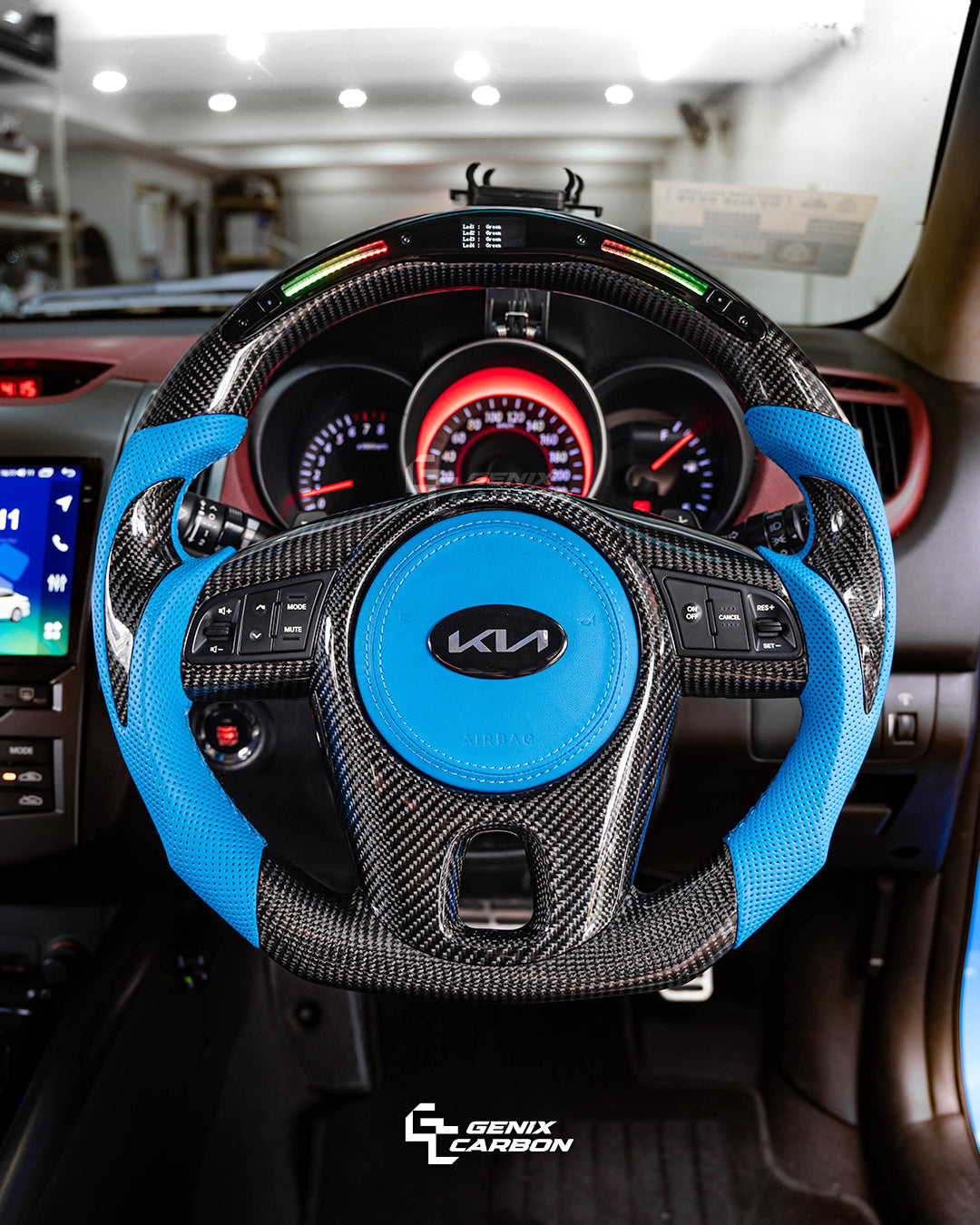 Kia Cerato K3 2008+ Custom Carbon Fiber Steering Wheel