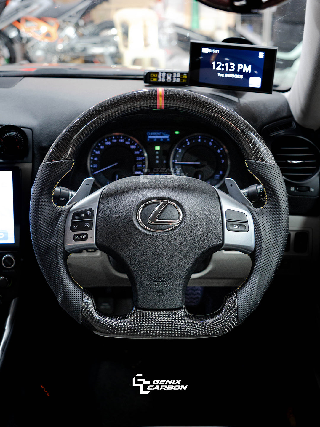 Lexus IS 2005+ Carbon Fiber Steering Wheel