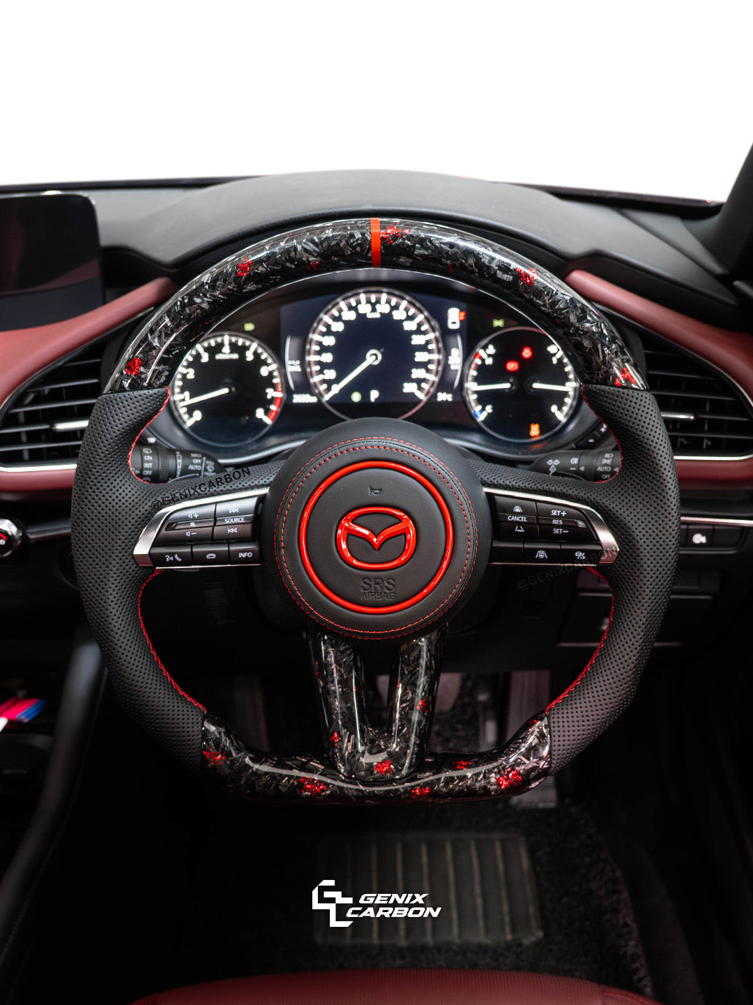 Mazda 3 2021+ | CX-30 2019+ Custom Carbon Fiber Steering Wheel