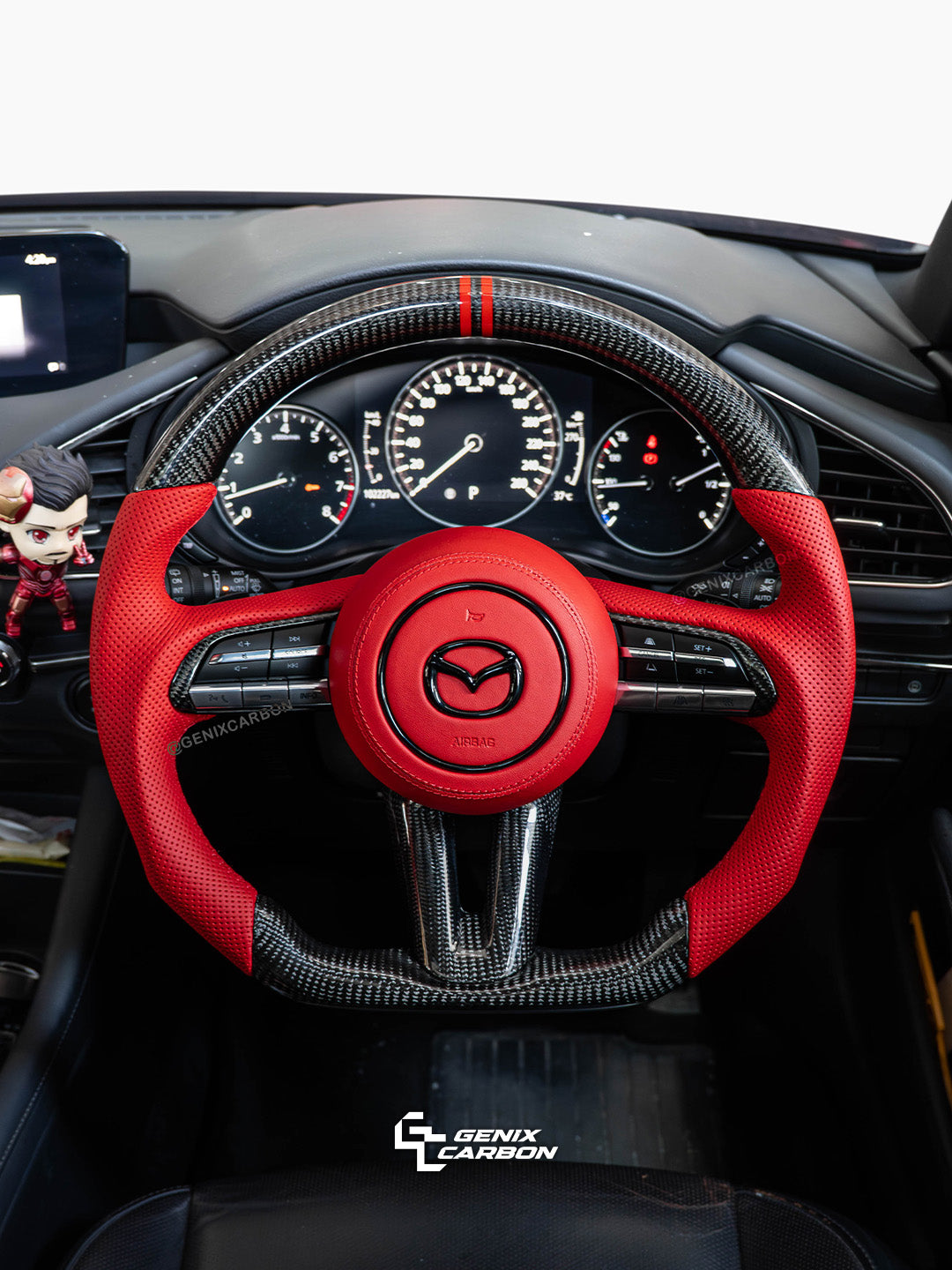Mazda 3 2021+ | CX-30 2019+ Custom Carbon Fiber Steering Wheel