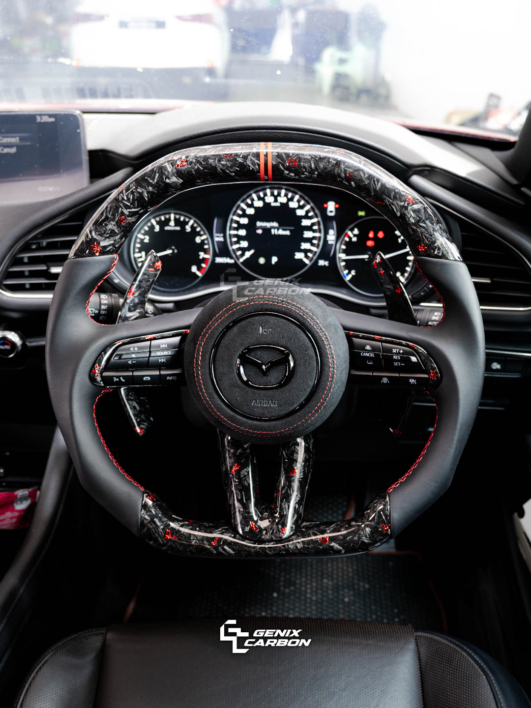 Mazda 3 2021+ | CX-30 2019+ Custom Carbon Fiber Steering Wheel