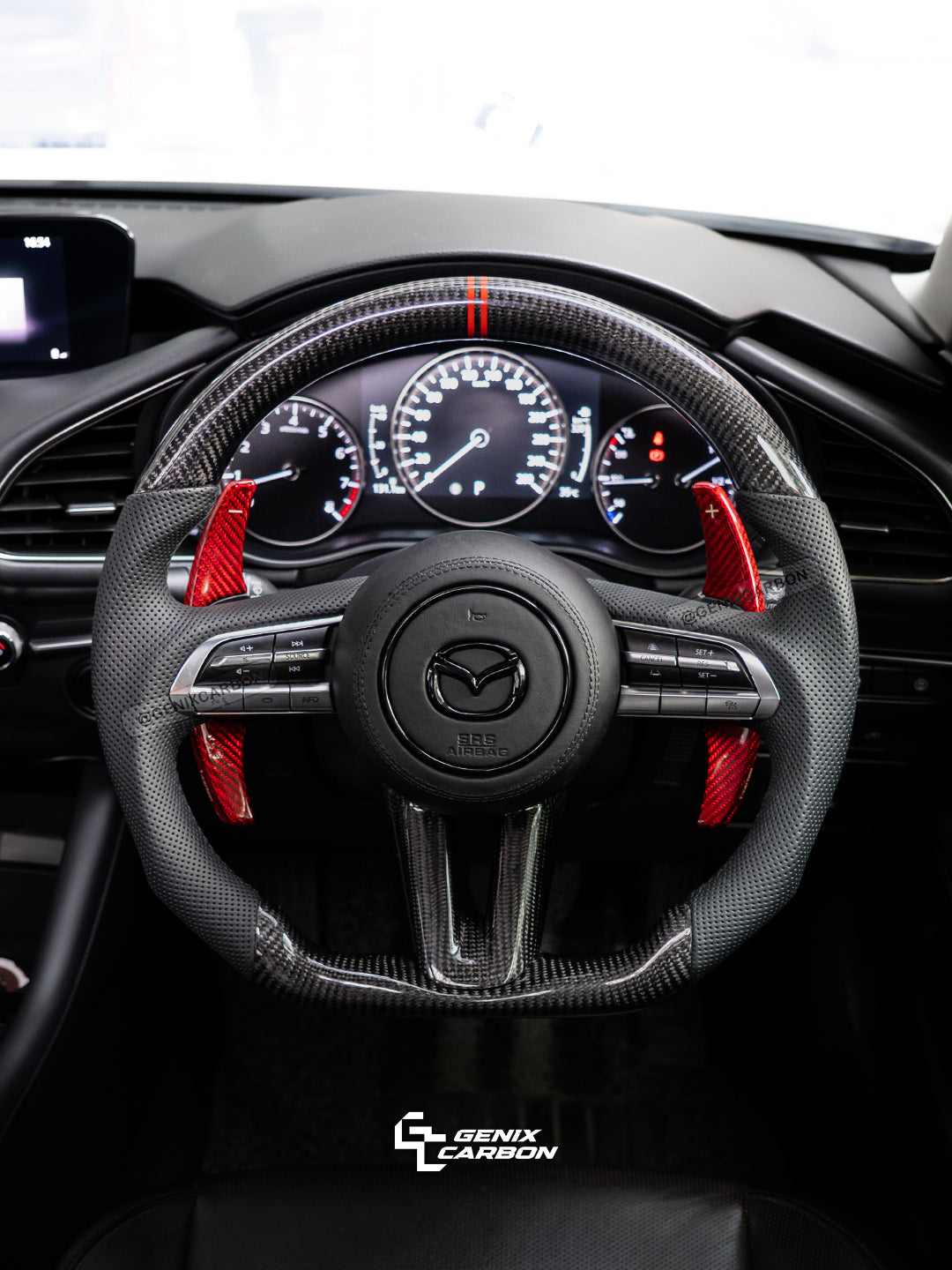 Mazda 3 2021+ | CX-30 2019+ Custom Carbon Fiber Steering Wheel