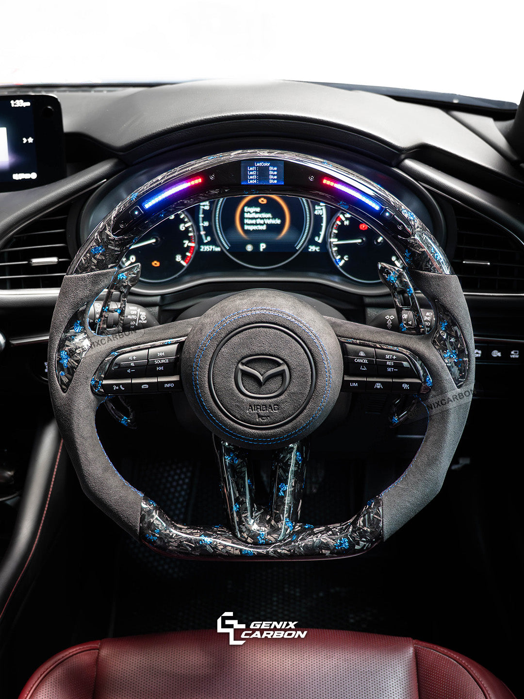 Mazda 3 2021+ | CX-30 2019+ Custom Carbon Fiber Steering Wheel