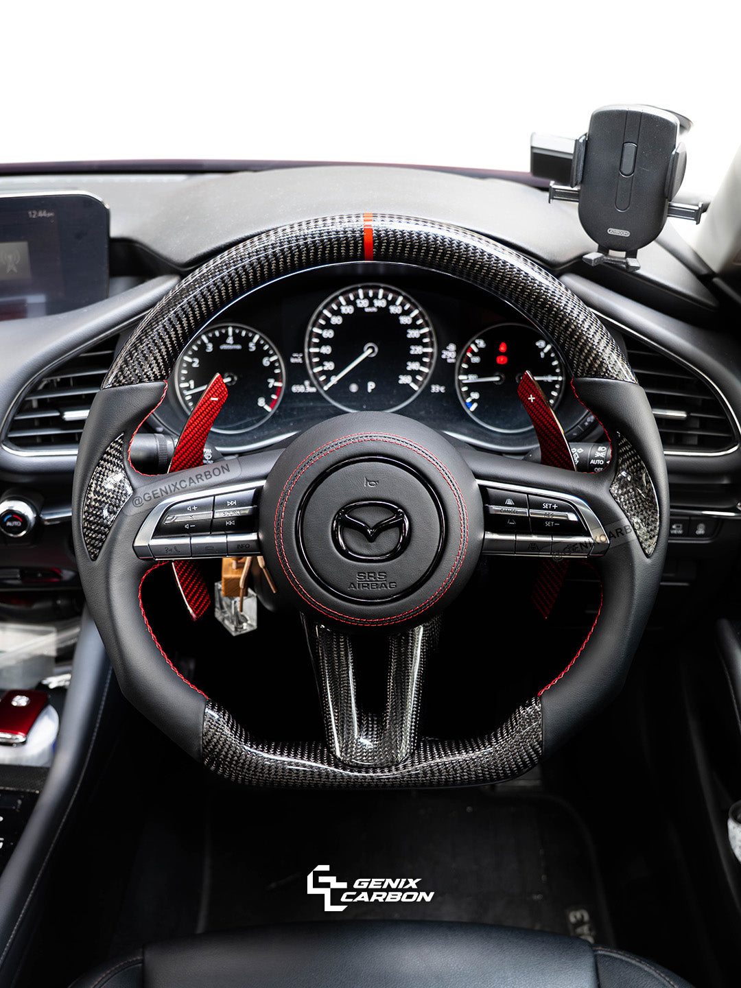 Mazda 3 2021+ | CX-30 2019+ Custom Carbon Fiber Steering Wheel