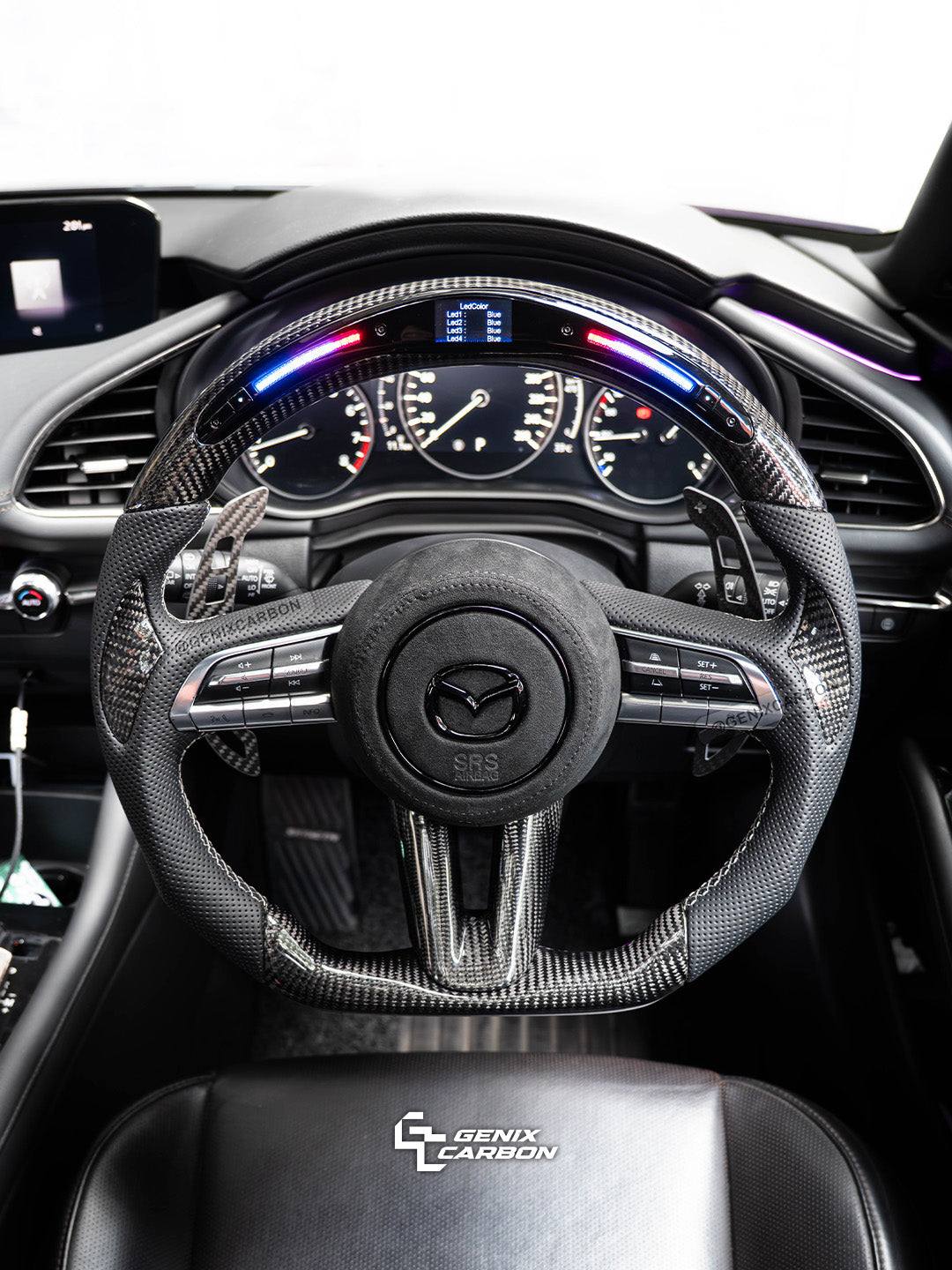Mazda 3 2021+ | CX-30 2019+ Custom Carbon Fiber Steering Wheel