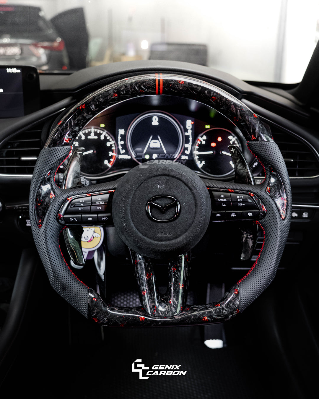 Mazda 3 2021+ | CX-30 2019+ Custom Carbon Fiber Steering Wheel