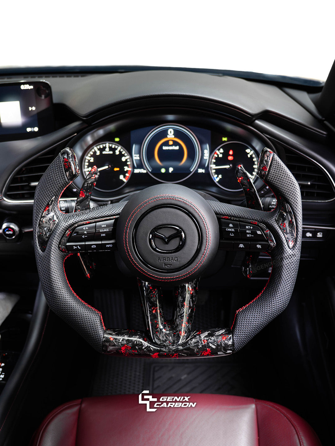 Mazda 3 2021+ | CX-30 2019+ Custom Carbon Fiber Steering Wheel