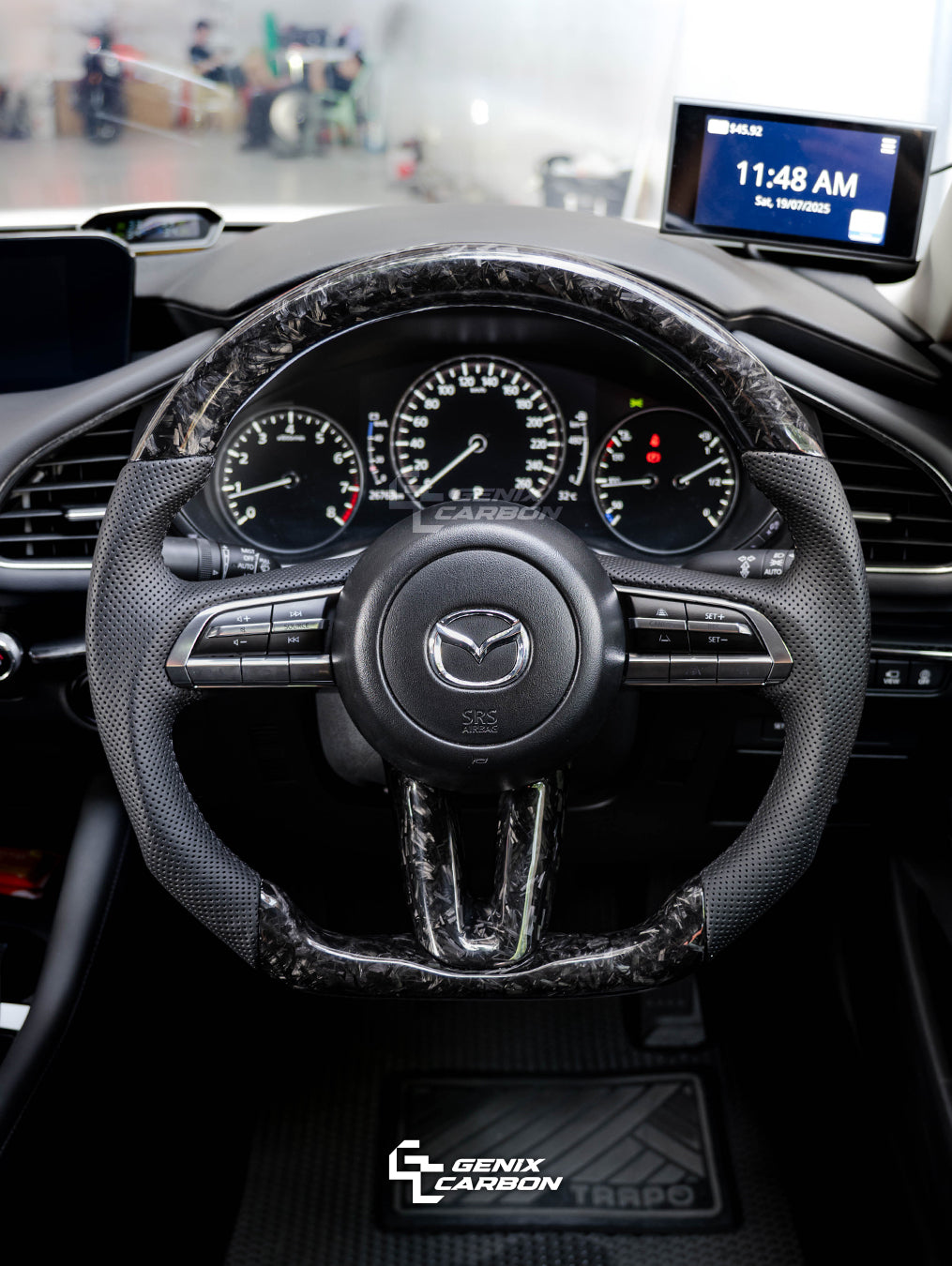 Mazda 3 2021+ | CX-30 2019+ Custom Carbon Fiber Steering Wheel