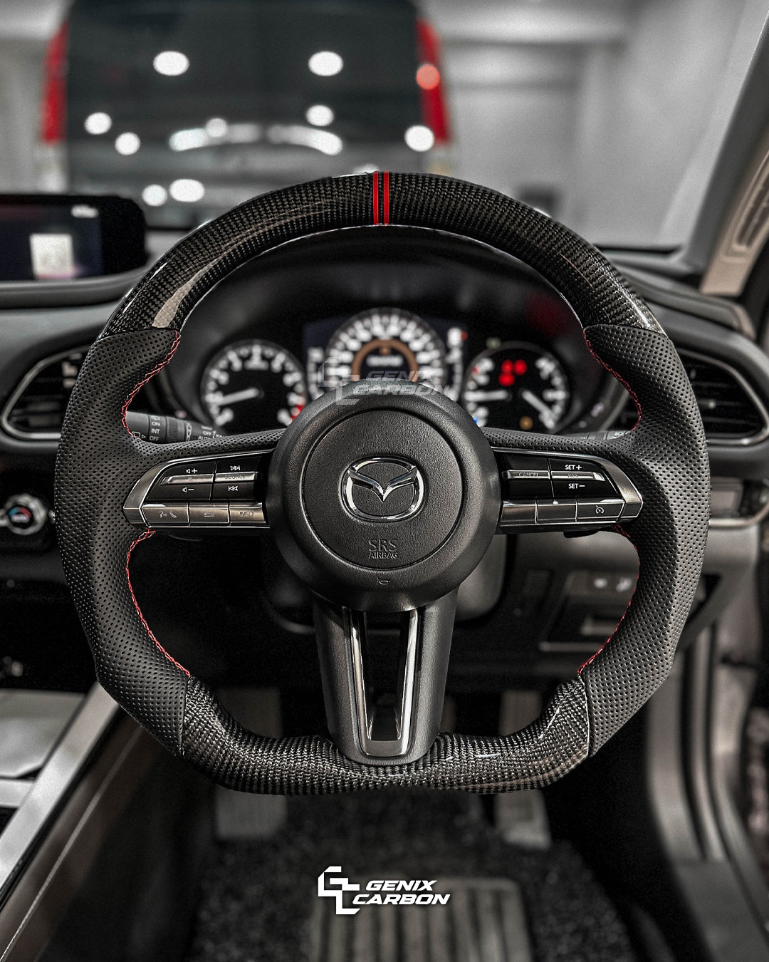 Mazda 3 2021+ | CX-30 2019+ Custom Carbon Fiber Steering Wheel