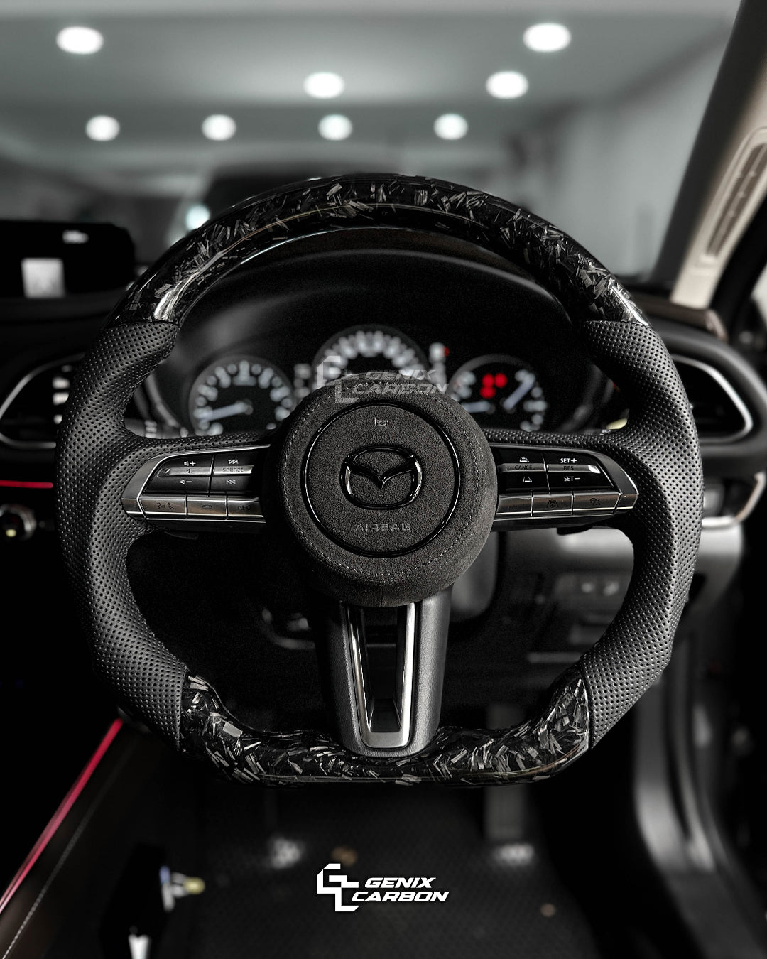 Mazda 3 2021+ | CX-30 2019+ Custom Carbon Fiber Steering Wheel