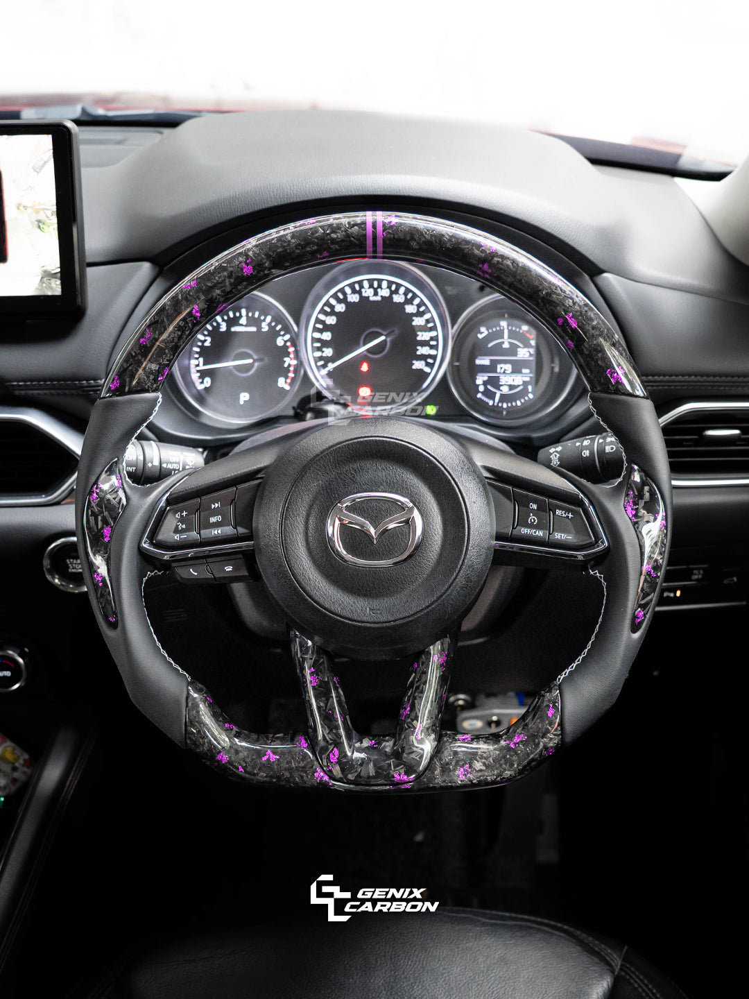 Mazda 3 2016+ | CX-3 | CX-5 Custom Carbon Fiber Steering Wheel