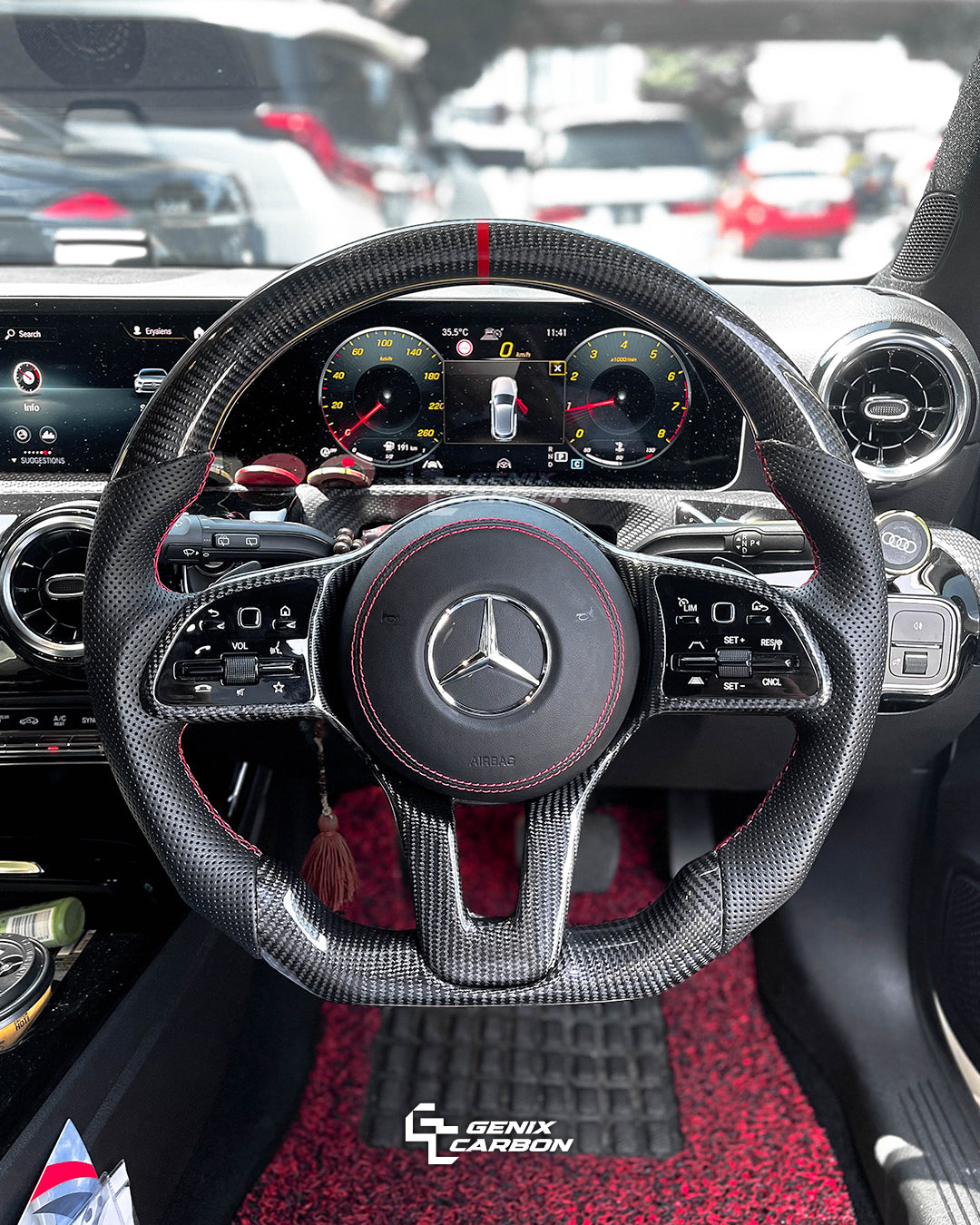 Mercedes A-Class / E-Class / CLA-Class / GLE-Class / GLS-Class / EQC Carbon Fiber Steering Wheel
