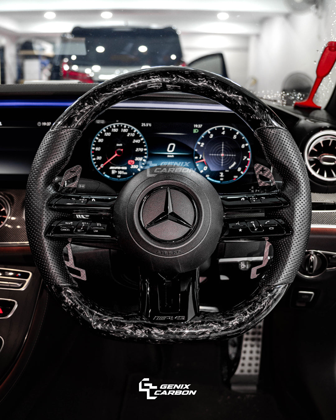 Mercedes-Benz Dragonfly AMG Carbon Fiber Steering Wheel (Retrofittable for all Mercedes-Benz 2010+)