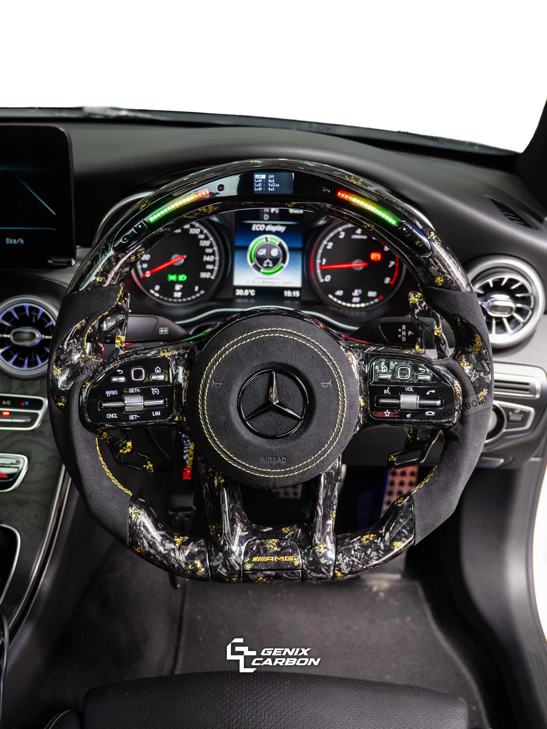 Mercedes-Benz AMG Custom Carbon Fiber Steering Wheel (Retrofittable for all Mercedes-Benz 2010+)