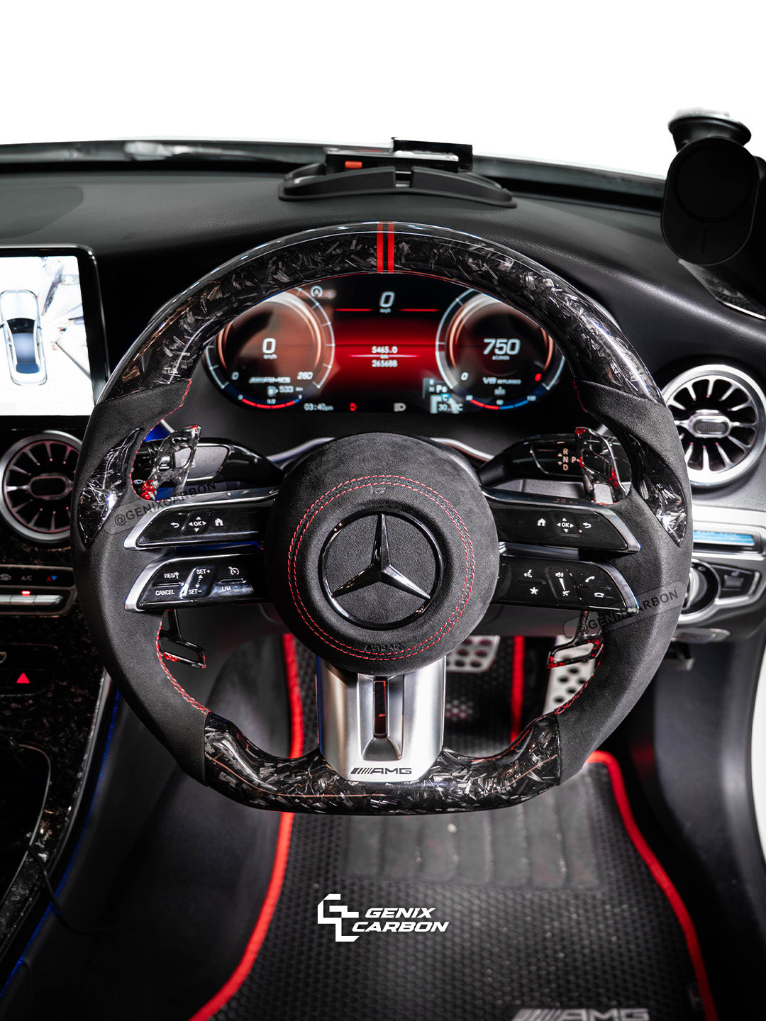 Mercedes-Benz Dragonfly AMG Custom Carbon Fiber Steering Wheel (Retrofittable for all Mercedes-Benz 2010+)