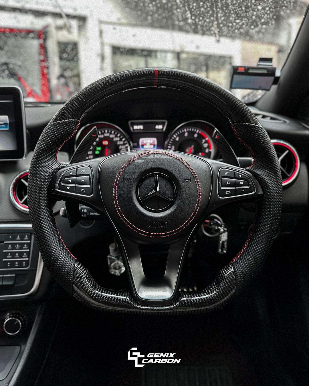 Mercedes C-Class / E-Class / CLA-Class / CLS-Class / GLA-Class / GLC-Class / GLE-Class / GLS-Class / VITO Carbon Fiber Steering Wheel