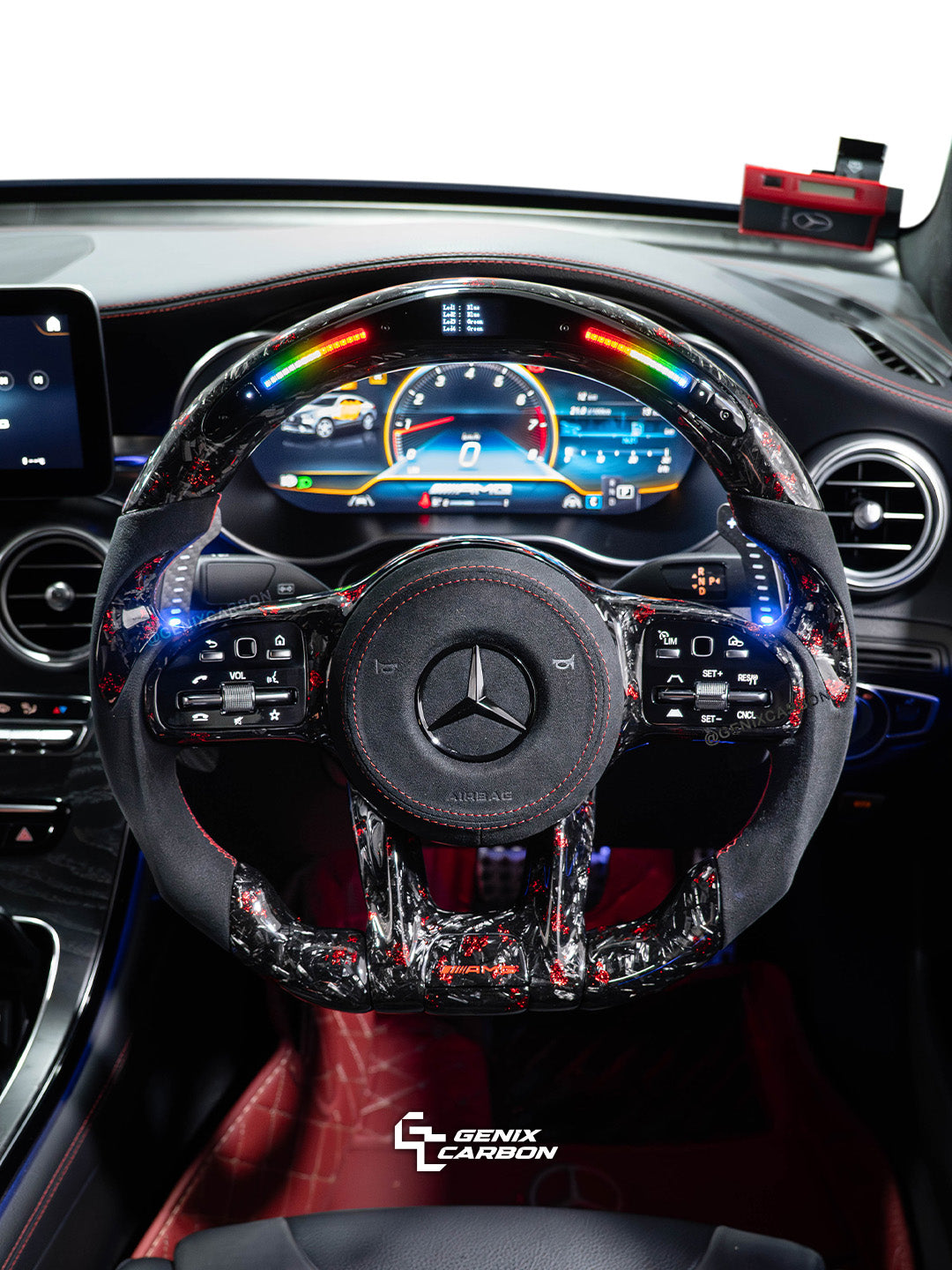 Mercedes-Benz AMG Custom Carbon Fiber Steering Wheel (Retrofittable for all Mercedes-Benz 2010+)