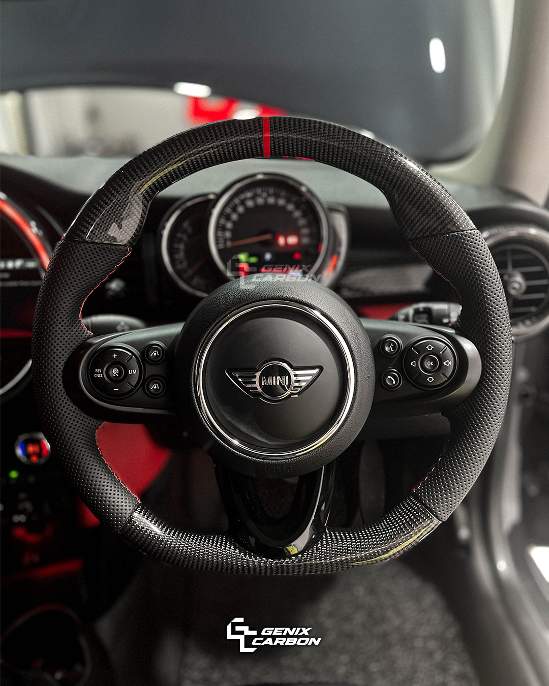 Mini Cooper F54 F55 F56 F57 F60 Carbon Fiber Steering Wheel