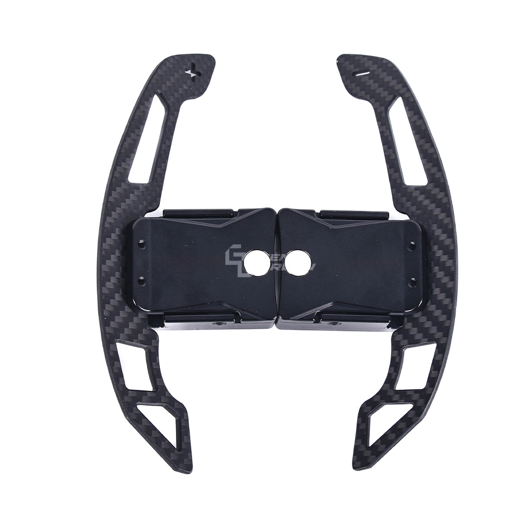 Magnetic Carbon Fiber Paddle Shifters for Ford Mustang 2015+