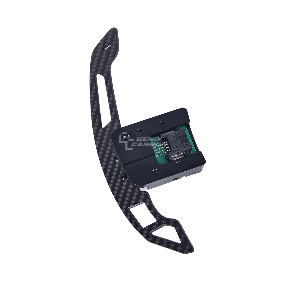 Magnetic Carbon Fiber Paddle Shifters for Ford Mustang 2015+