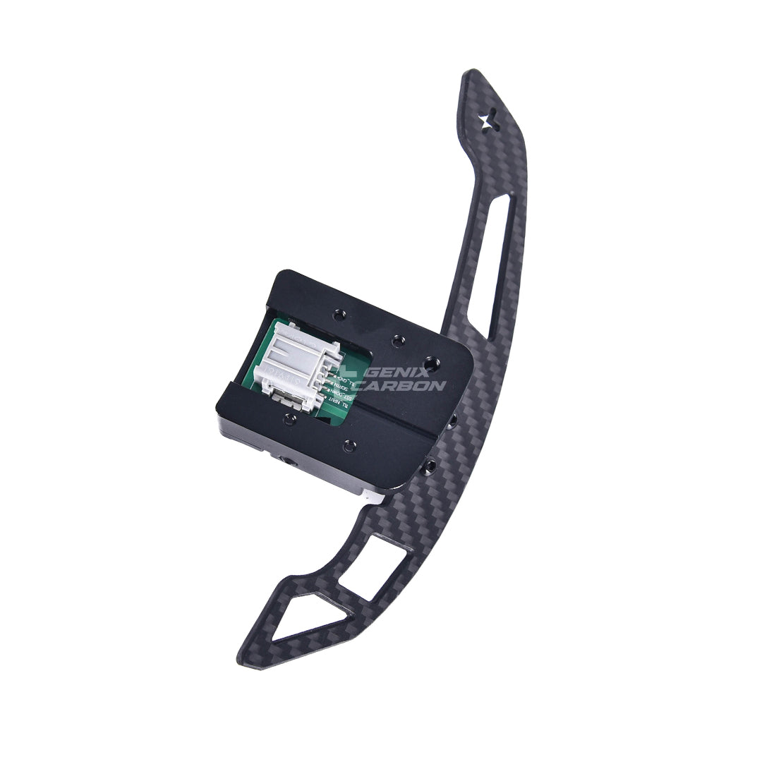 Magnetic Carbon Fiber Paddle Shifters for Ford Mustang 2015+