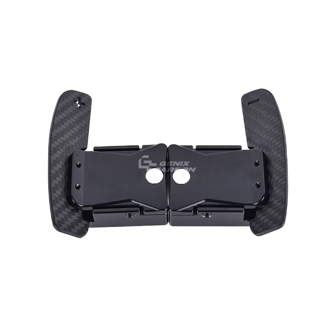 Magnetic Carbon Fiber Paddle Shifters for Ford Mustang 2015+