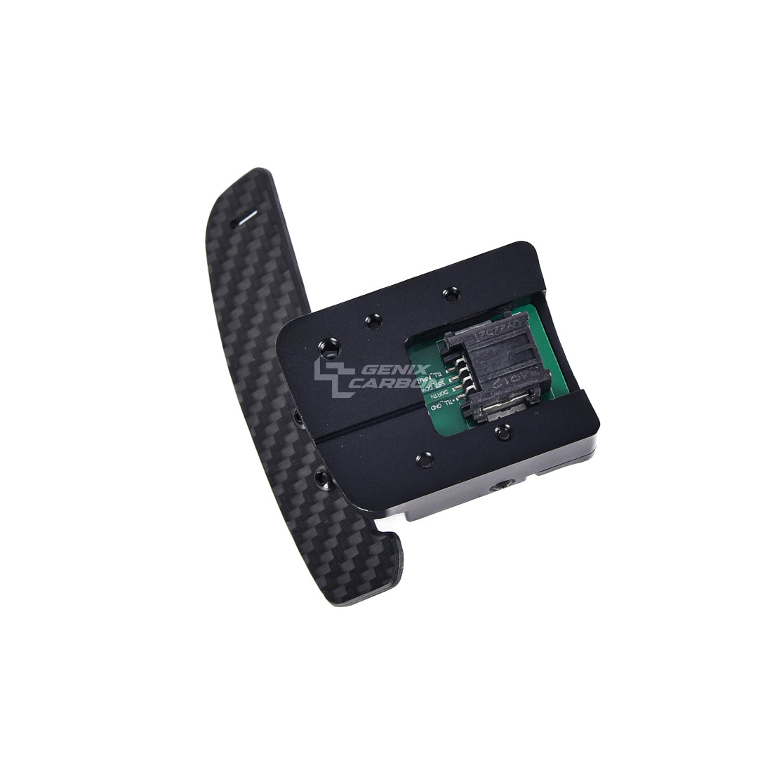 Magnetic Carbon Fiber Paddle Shifters for Ford Mustang 2015+