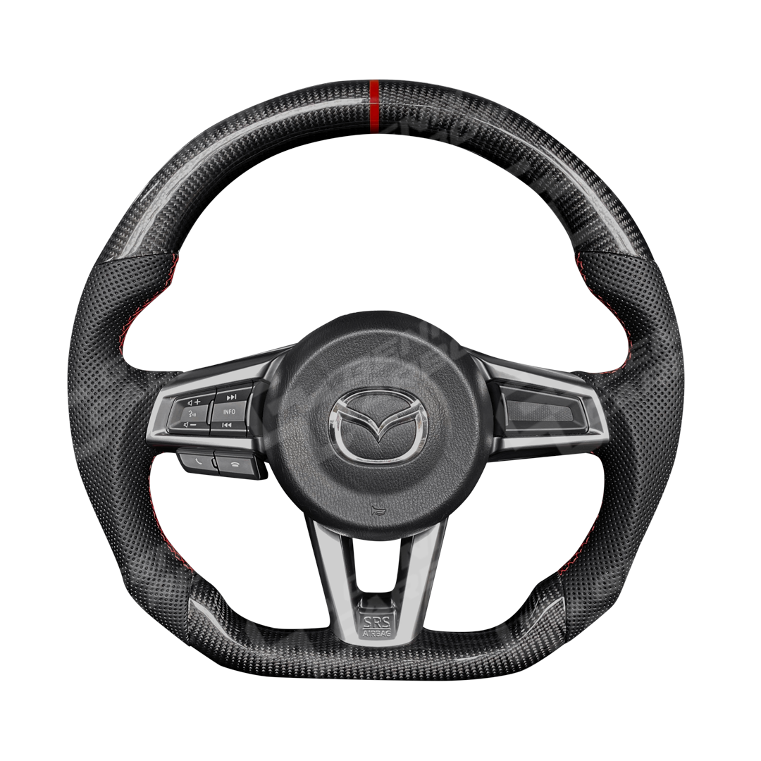 Mazda MX-5 (ND) 2015+ Custom Carbon Fiber Steering Wheel