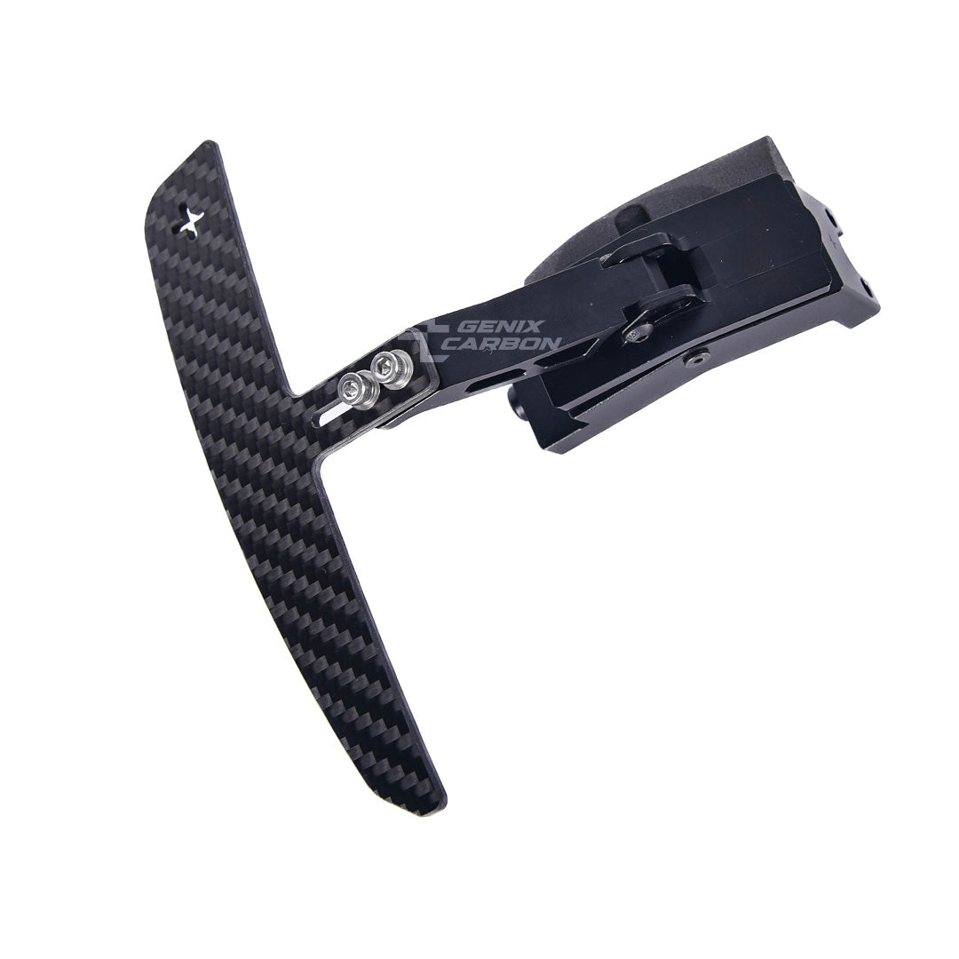 Magnetic Carbon Fiber Paddle Shifters for Porsche 991 Steering Version