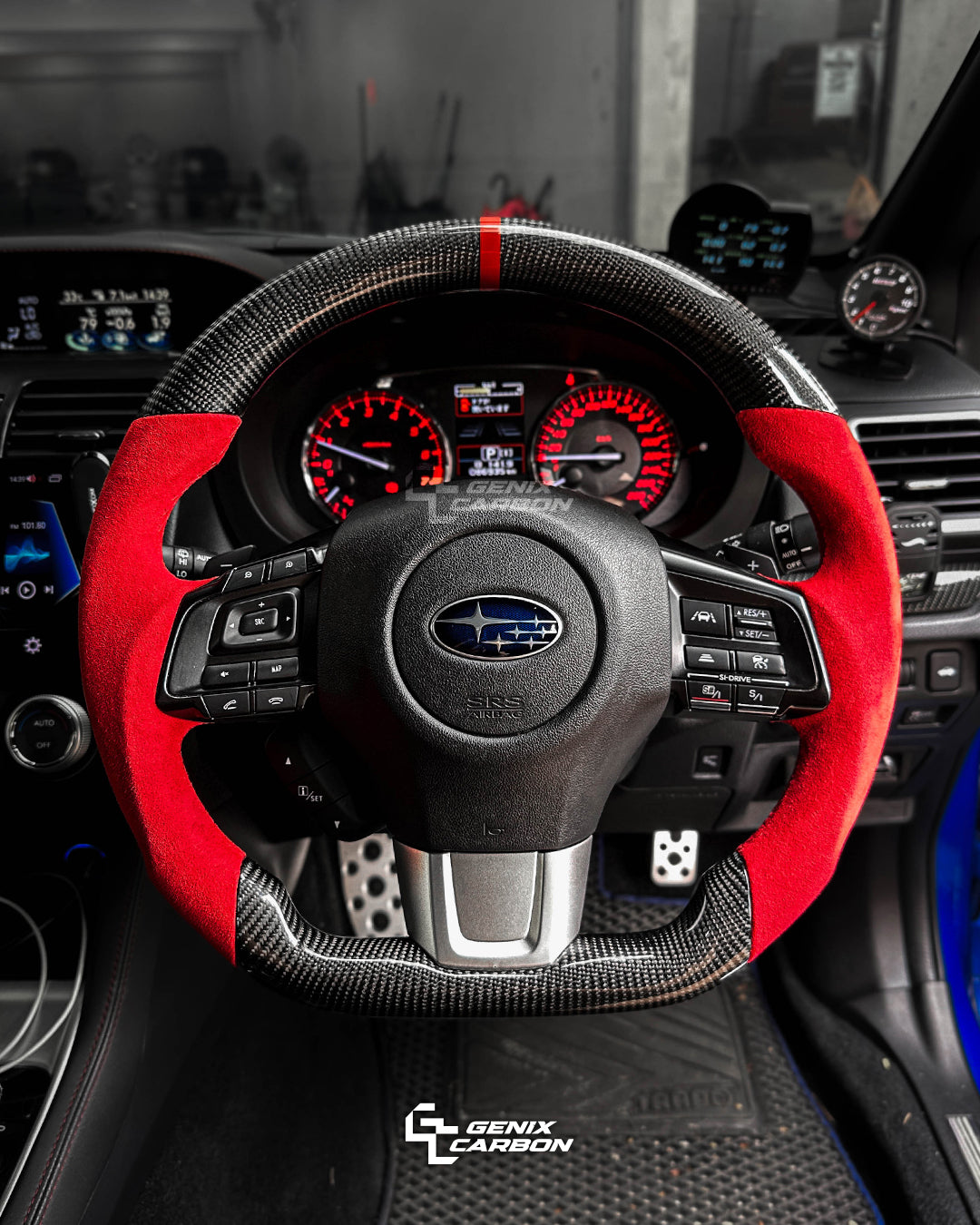 Subaru WRX 2015+ Carbon Fiber Steering Wheel
