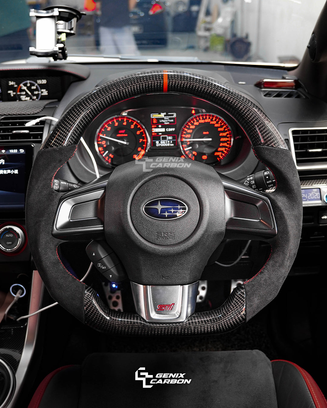 Subaru WRX 2015+ Carbon Fiber Steering Wheel