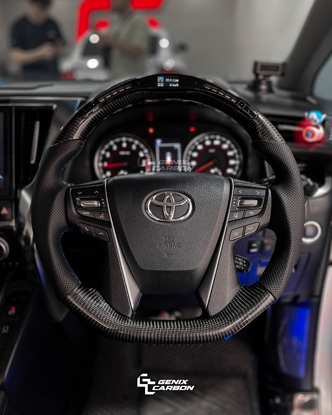 Toyota Alphard | Vellfire Carbon Fiber Steering Wheel