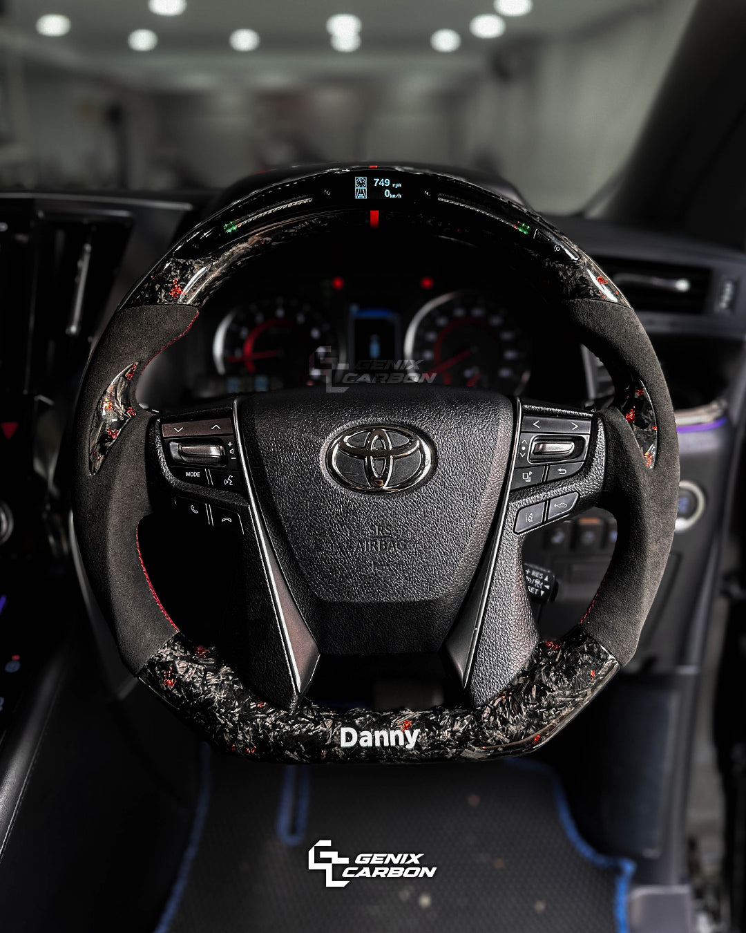 Toyota Alphard | Vellfire Carbon Fiber Steering Wheel