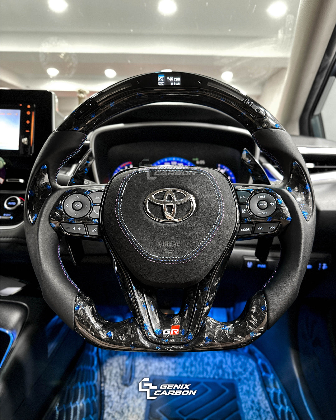 Toyota Corolla Altis 2018+ Carbon Fiber Steering Wheel