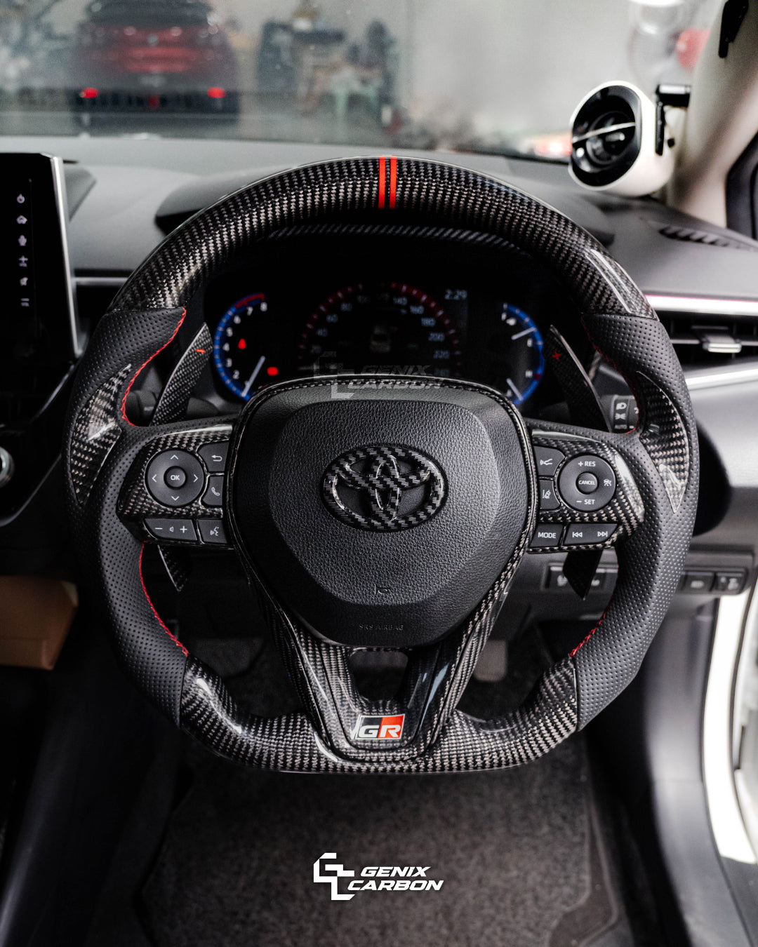 Toyota Corolla Altis 2018+ Carbon Fiber Steering Wheel