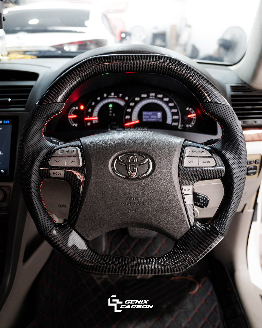 Toyota Camry 2006+ Carbon Fiber Steering Wheel