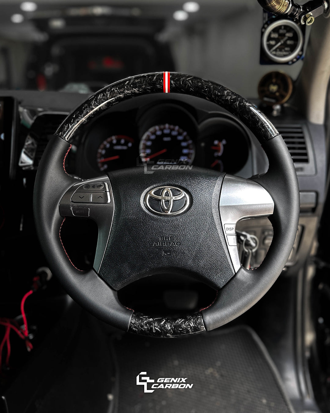 Toyota Camry 2006+ Carbon Fiber Steering Wheel