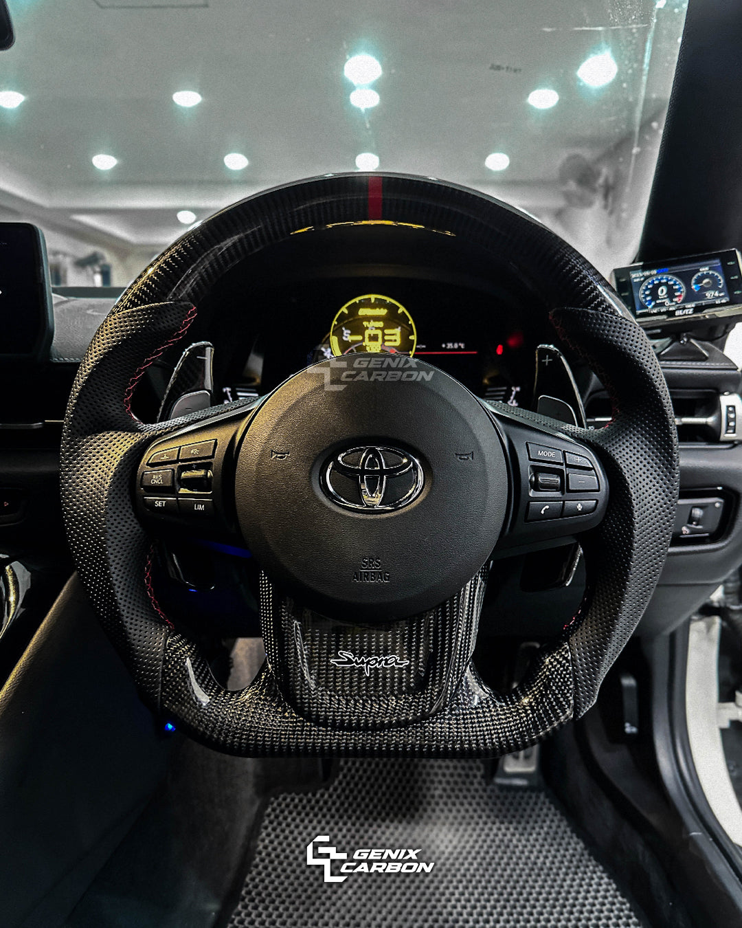 Toyota Supra MK5 Carbon Fiber Steering Wheel