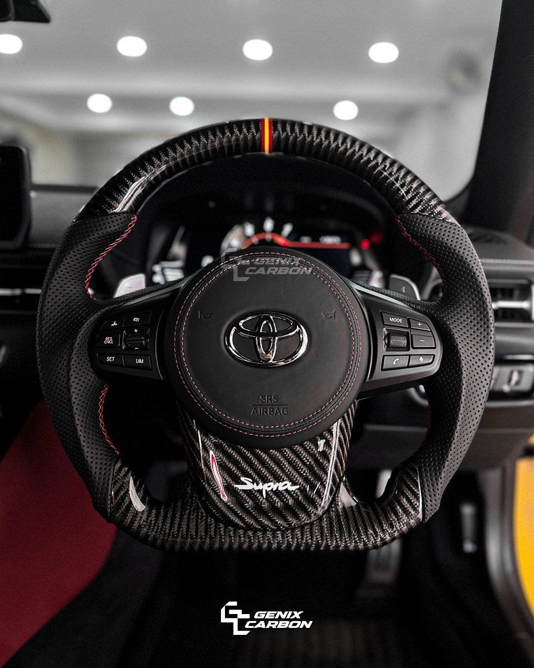 Toyota Supra MK5 Carbon Fiber Steering Wheel