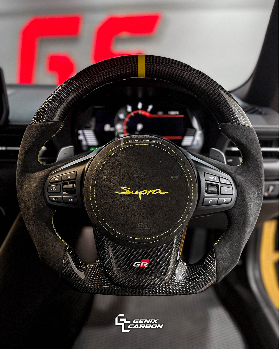 Toyota Supra MK5 Carbon Fiber Steering Wheel