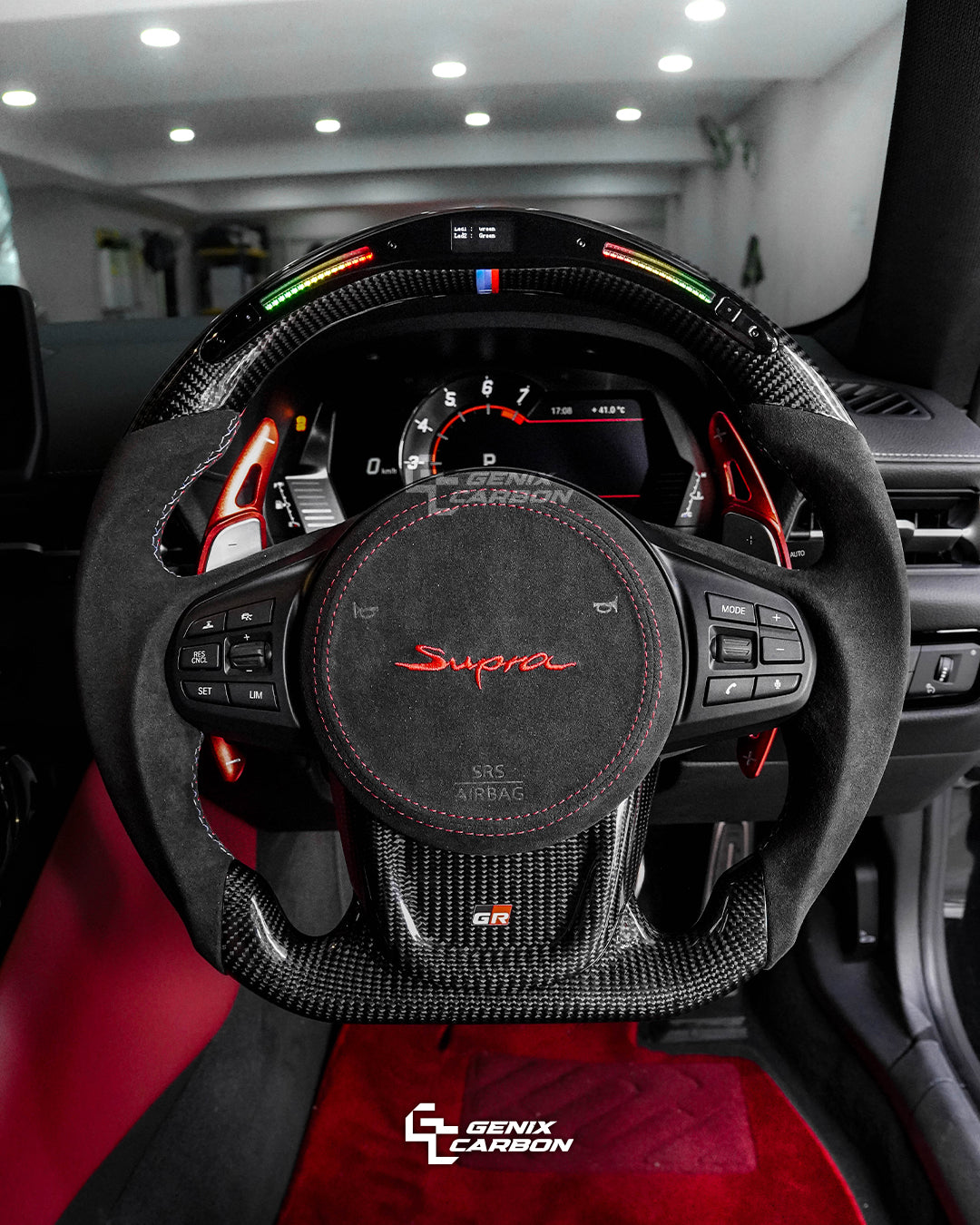 Toyota Supra MK5 Carbon Fiber Steering Wheel