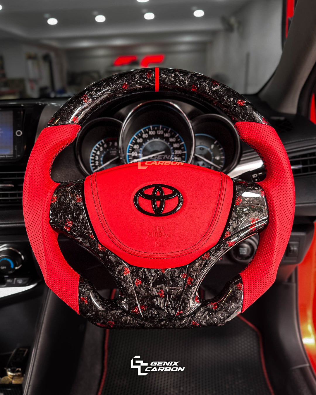 Toyota Vios (NCP150) 2013+ Carbon Fiber Steering Wheel