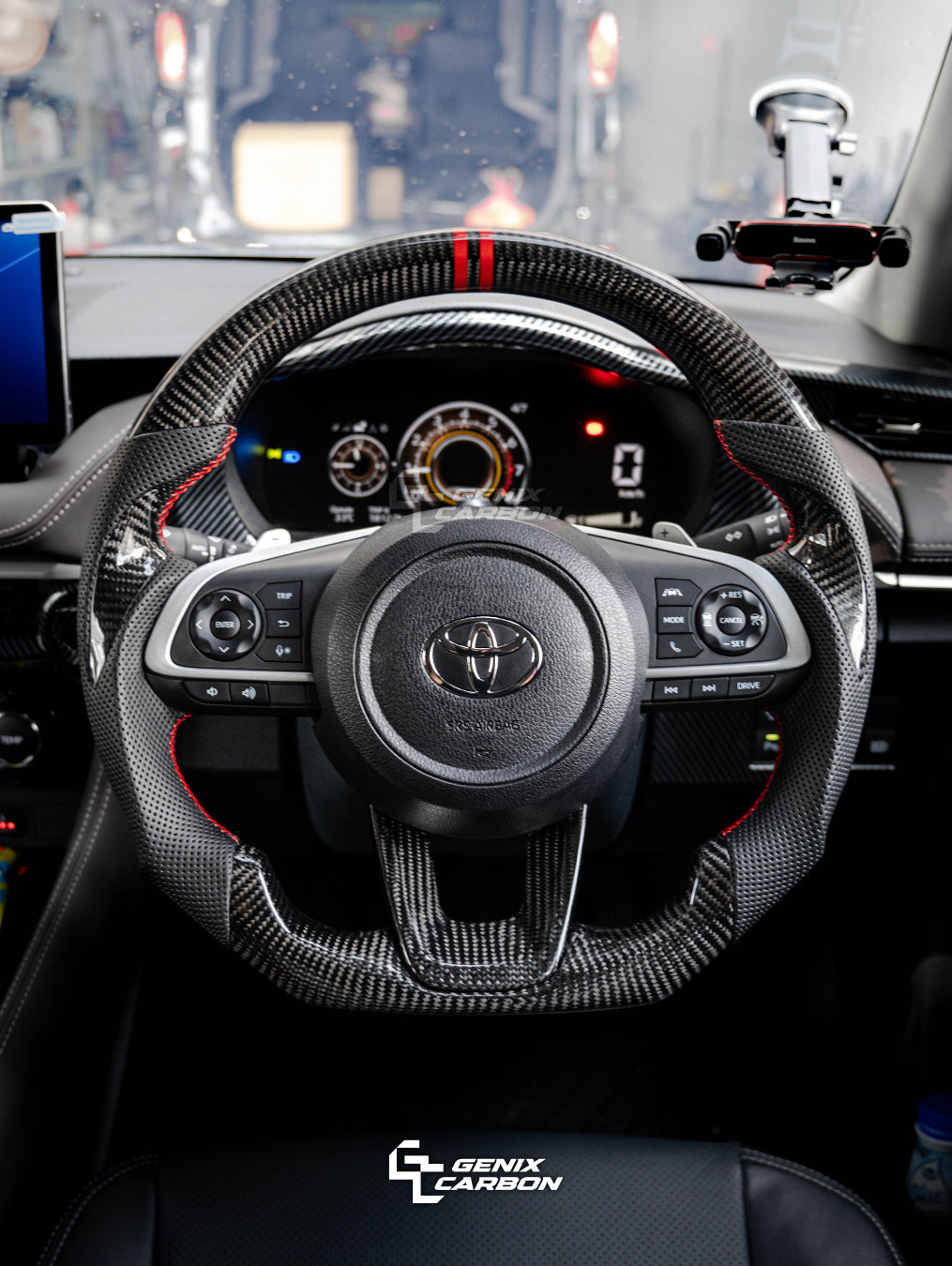 Toyota Vios 2022+ Custom Carbon Fiber Steering Wheel