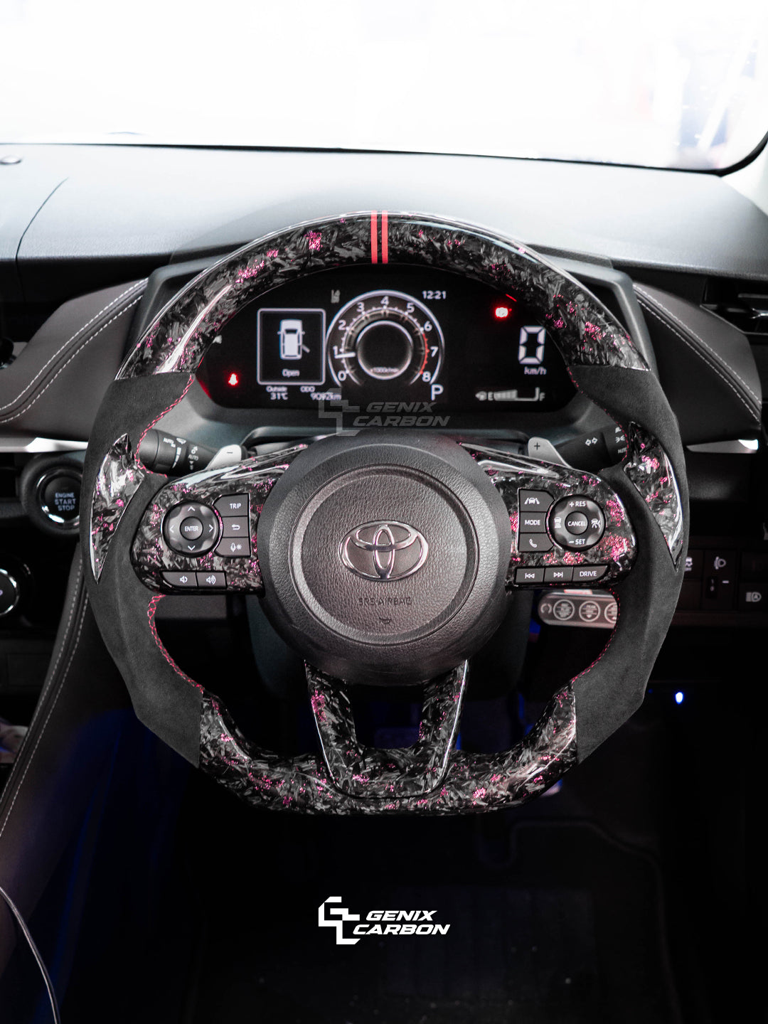 Toyota Vios 2022+ Custom Carbon Fiber Steering Wheel