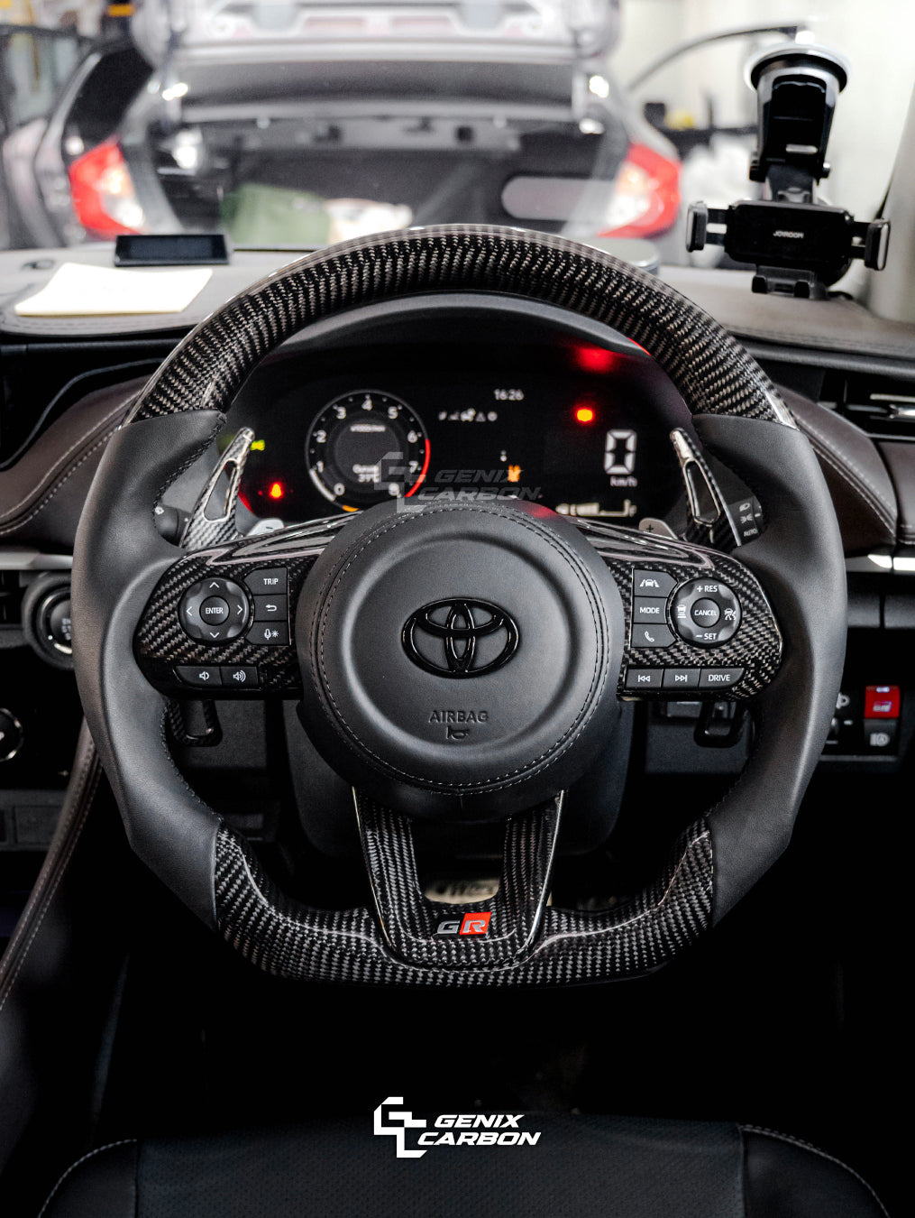 Toyota Vios 2022+ Custom Carbon Fiber Steering Wheel