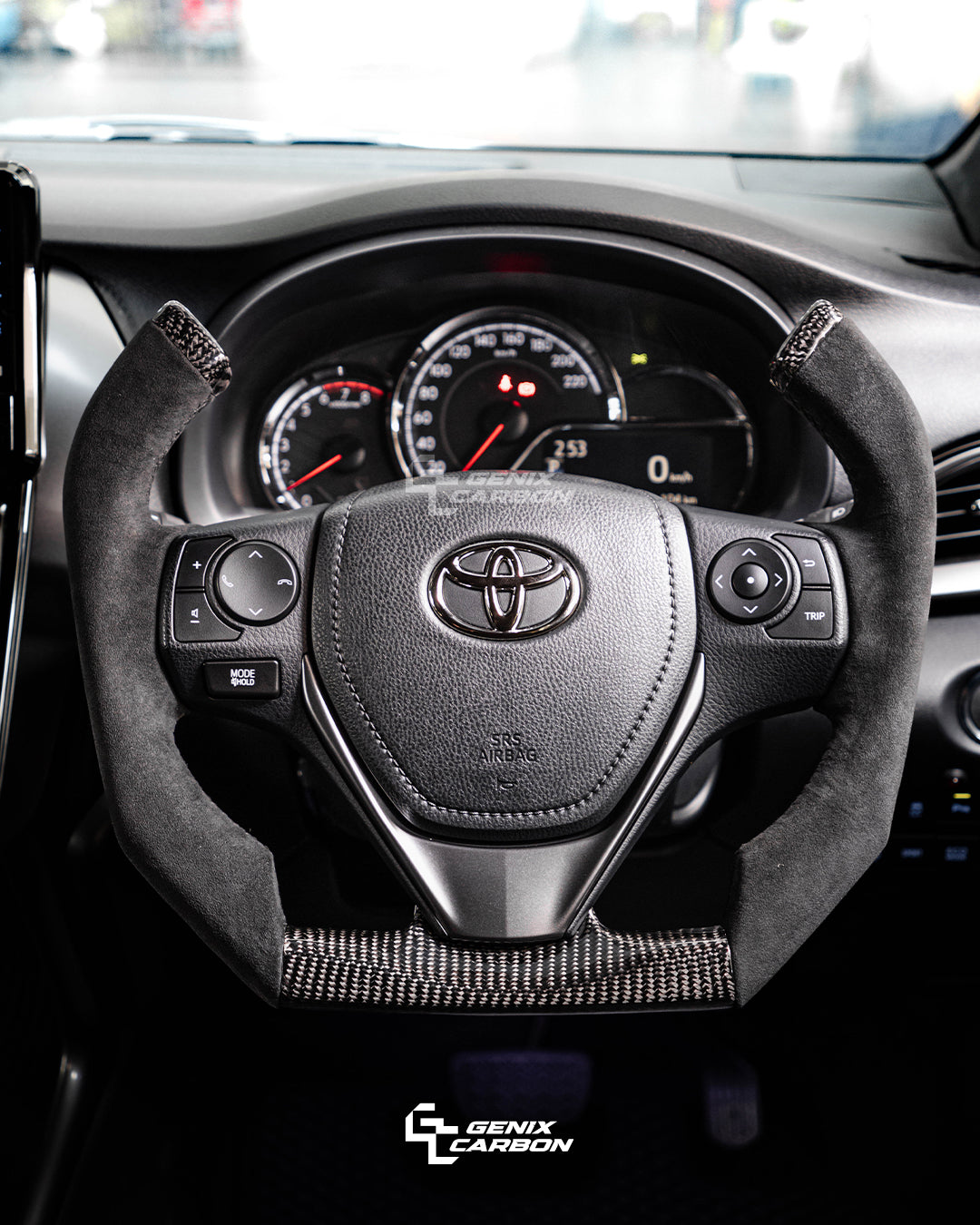 Toyota Vios (NCP151) 2019+ | Yaris 2019+ Carbon Fiber Steering Wheel
