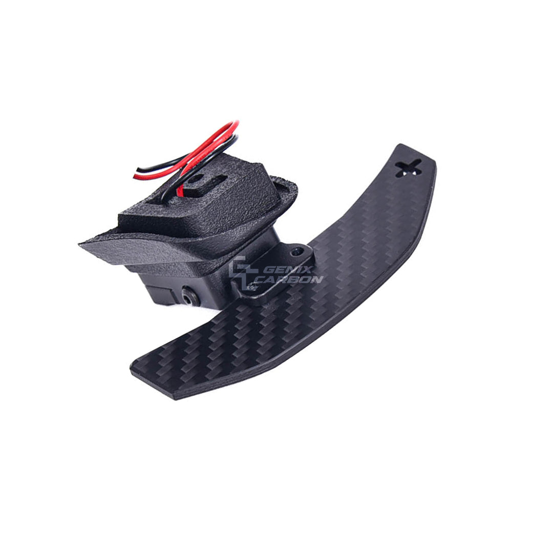 Magnetic Carbon Fiber Paddle Shifters for Volkswagen Golf MK8 MK7 GTI/R Steering Version