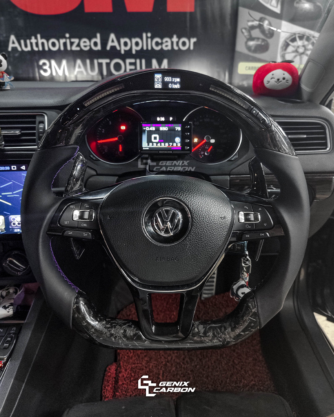 Volkswagen Passat / Polo / Jetta Carbon Fiber Steering Wheel
