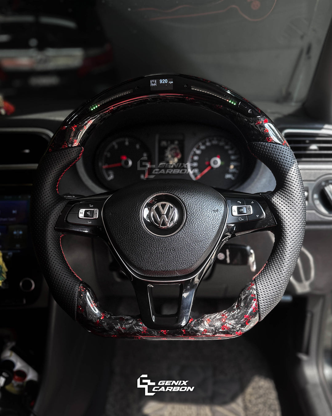 Volkswagen Passat / Polo / Jetta Carbon Fiber Steering Wheel